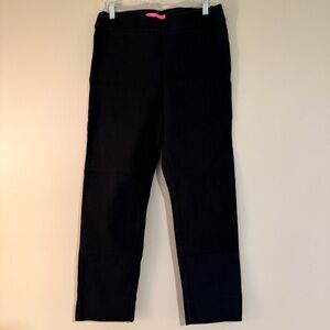 Lilly Pulitzer Merrin High-Rise Bi-Stretch Pant | Onyx Black | 10